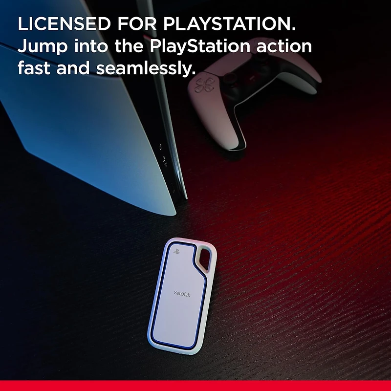 SanDisk Extreme® Portable SSD 1TB for PlayStation®5 Console and PC