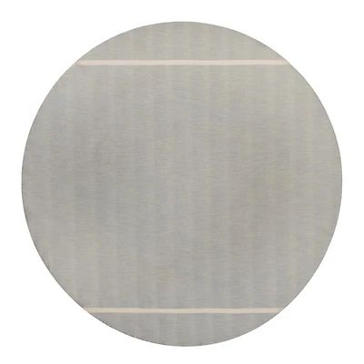 Better Homes & Gardens Grey Fringe Cotton Tablecloth 70" Round - 100% Cotton
