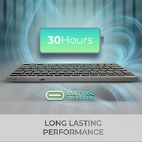 Multi OS Bluetooth Scissor Switch Mini Keyboard+E7