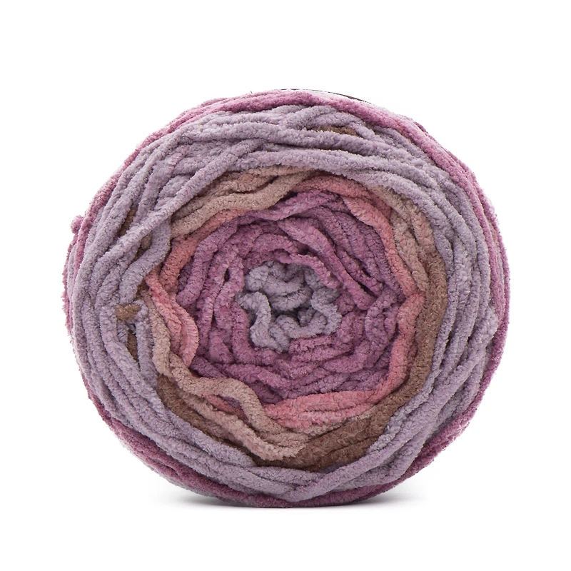 Bernat® Fil Couverture Ombre™, Polyester #6 Super Volumineux, 10,5oz/300g, 220 Yards