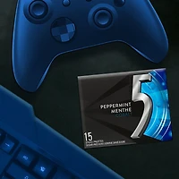 5 GUM, Peppermint-Cobalt Flavoured Sugar Free Chewing Gum, 15 Sticks, 3Packs, 3 Pack, 15Sticks