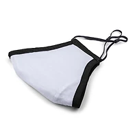 2 masques en Coton Réutilisables Pour Adultes Masque facial à 3 couches