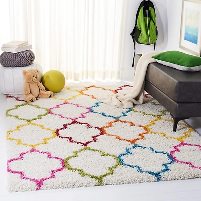 Safavieh Shag Kids Yadira Tapis Géométrique