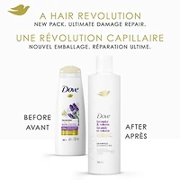 Dove Lavender & Volume Shampoo for Fine and Flat Hair, with Liquid Bio-Protein Care 355mL, 355 ML