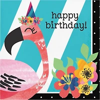 Creative Converting Flamingo Party Birthday Napkins