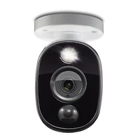 Swann 1080p HD 4 Channel 1TB Hard Drive DVR Security System with 2 x 1080p PIR Outdoor Warning Light Security Cameras (PRO-1080MSFB)