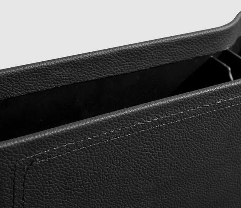 Auto Drive 1 Piece Automotive Car Seat Gap Storage Organizer Black, Easy Clean, Storage, Universal Fit
