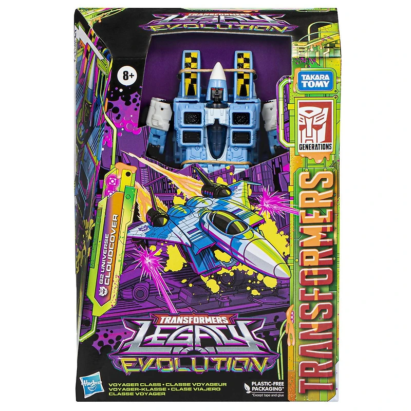 Transformers Toys Legacy: Evolution G2 Universe Cloudcover Toy, 7-inch, Action Figure For Boys And Girls Ages 8 And Up