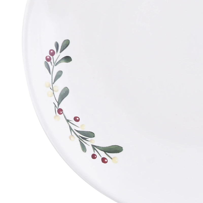 Holiday Time 7.5 inch Round Plate, 4 piece