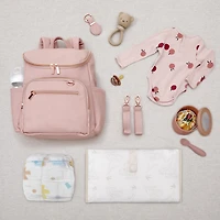 Ensemble de 3 sacs à langer Hannah & Sophia Ready to Roam, rose