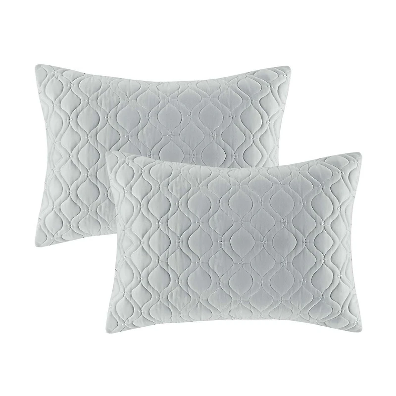 Ensemble de Housse de couette Matelassée 3 Pièces de Hometrends