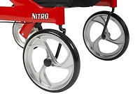 Déambulateur à roulettes Nitro de style européen pour confort et mobilité de Drive Medical