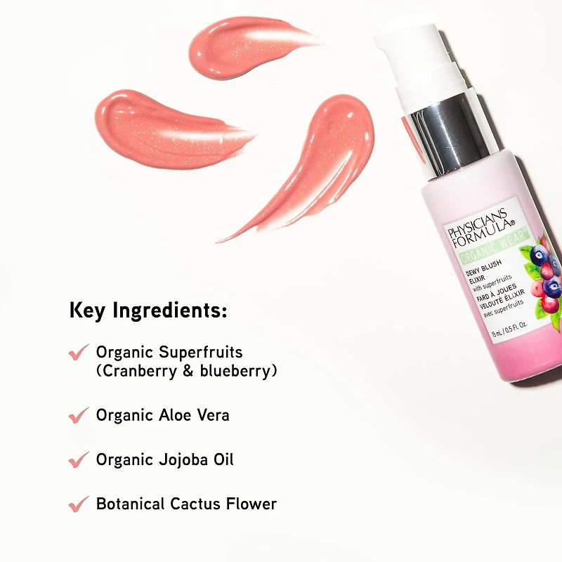 Organic Wear Blush Elixir - Pink Berry