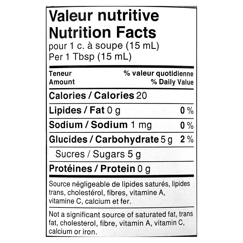 Double Fruit Légère tartinade de bleuets 500mL 500 ml