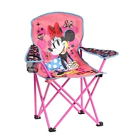 Danawares Minnie Mouse Youth Camping Chair with Cup Holder - Polyester