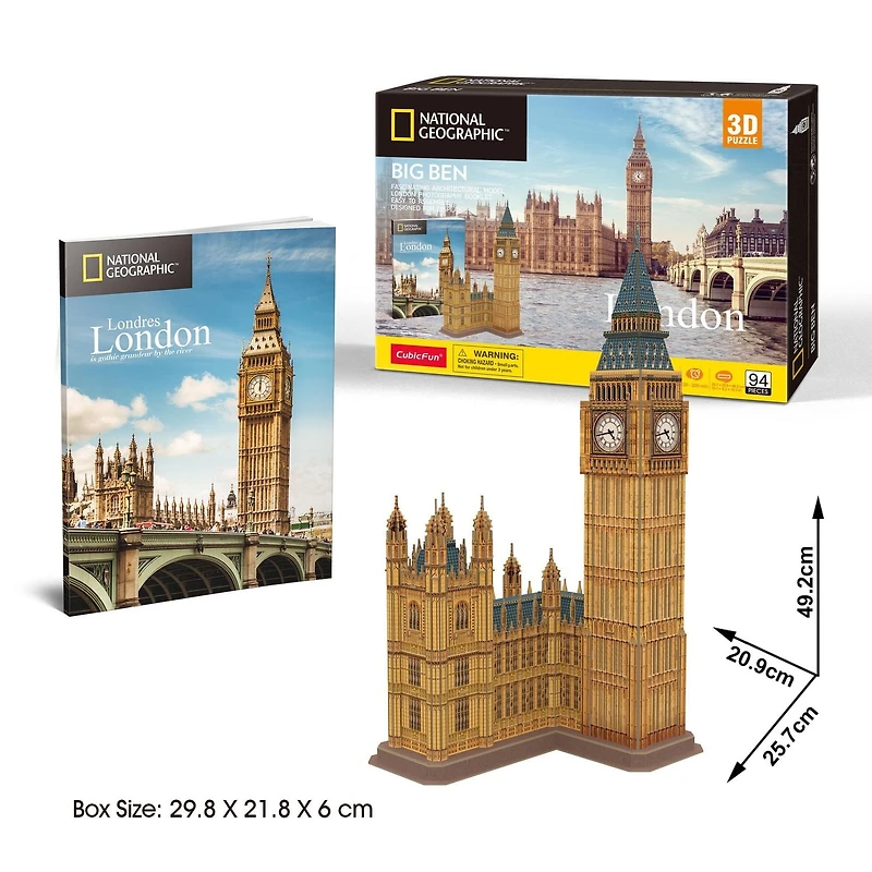 National Geographic 3D Puzzle: Big Ben