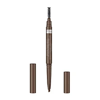 Rimmel Brow This Way Fill & Sculpt Eyebrow Definer, Double Ended Brow Pencil, Defines & Sculpts Brows, Vegan Formula 100% Cruelty-Free, Defines and sculpts your brows