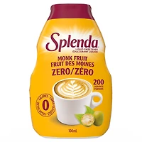Splenda, Keto, Monk Fruit liquid Sugar Substitute, 100mL bottle