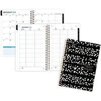 FS 12M Daisy Black Small Planner, Planner