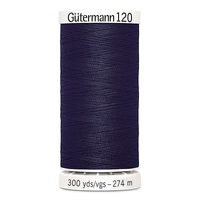 Fil tout usage Gutermann 120 à 100 % polyester 274 m/300 vgs
