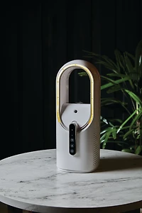 Better Homes and Gardens Bladeless Portable Fan + Humidifier in White