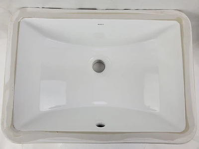 American Imaginations 18-in. W 13-in. D CUPC Certified Rectangle Bathroom Undermount Sink In White Color AI-31765