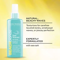Fixatif au sel marin Beach Blonde Sea Waves de John Frieda (Fabriqué au Canada)