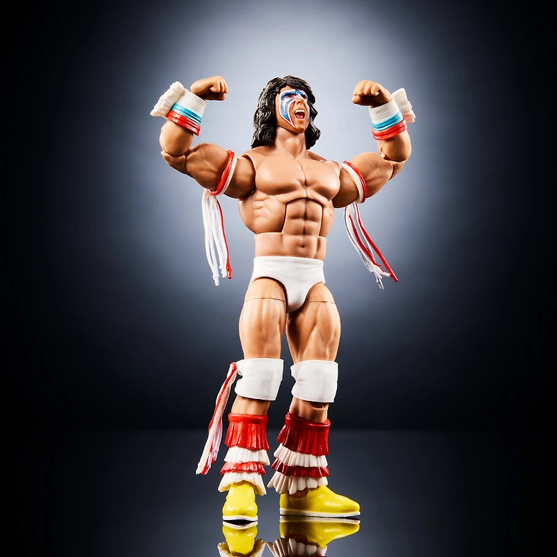 WWE Elite Collection Premium Live Event Ultimate Warrior Action Figure Set, Royal Rumble Collectible