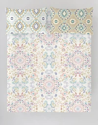 Gouchee Home Imprimé Ero Bohème Ensemble de housse de couette en coton