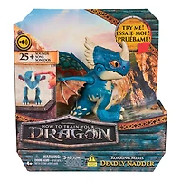 Dreamworks Dragons How to Train Your Dragon, Roaring Minis Deadly Nadder, Jouet dragon interactif avec 25 effets sonores, jouets pour filles et garçons à partir de 4 ans