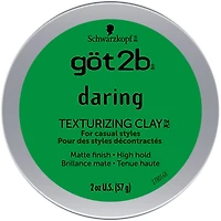 Schwarzkopf Göt2b Texturizing Clay Daring for Casual Styles 57 g, got2b Daring Texturizing Clay