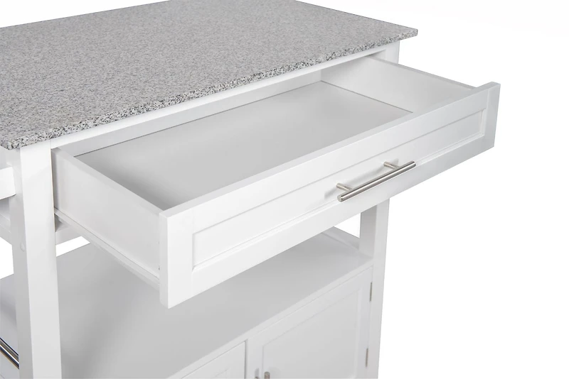 Chariot de Cuisine Alders Blanc