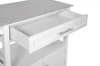 Chariot de Cuisine Alders Blanc
