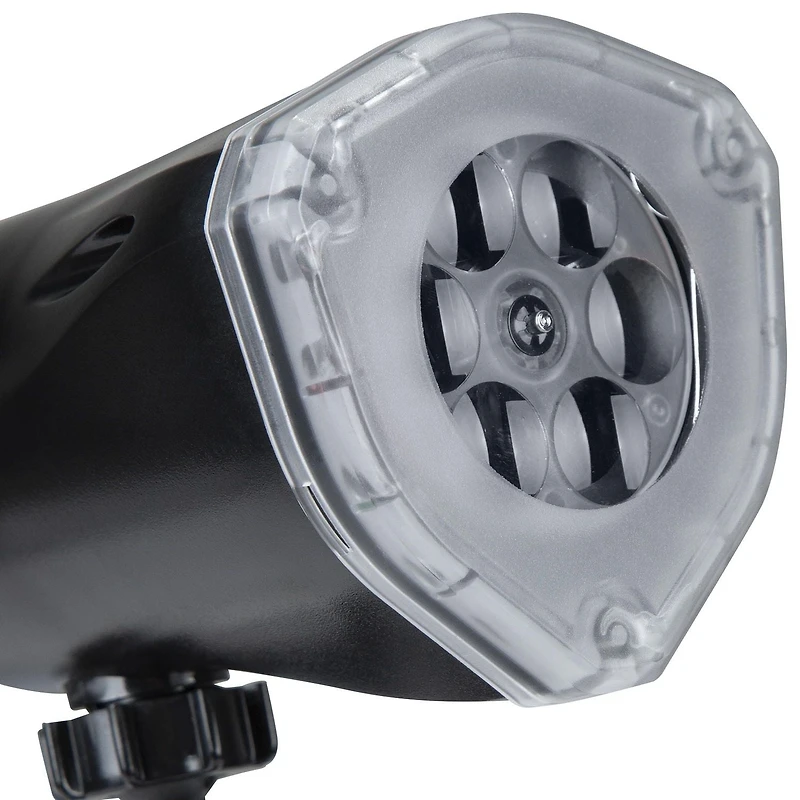 Lightshow Projection-Noir Case-Whirl-A-Motion-Scary Ghost (Blanc)