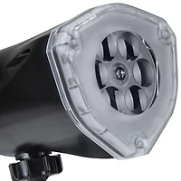 Lightshow Projection-Noir Case-Whirl-A-Motion-Scary Ghost (Blanc)