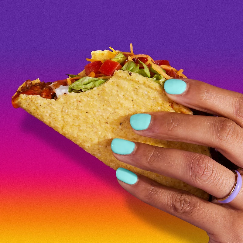 Taco Bell Crunchy Taco Cravings Kit, 260 g Box, TB CRUNCHY TACO KIT