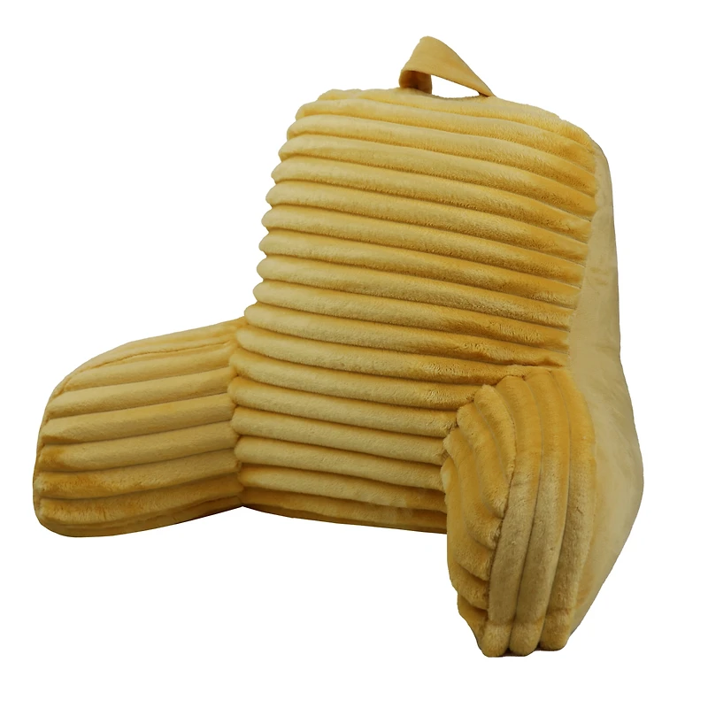 Repose-lit en fourrure jaune hometrends HOME TRENDS PL COUSSIN