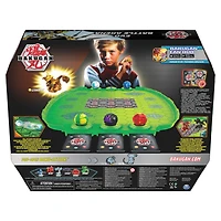 Bakugan Evo Battle Arena, Avec Bakugan Leonidas exclusif, Plateau de jeu néon pour Bakugan à collectionner, à partir de 6 ans
