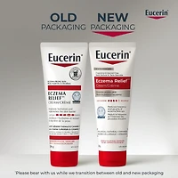 Crème hydratante quotidienne Eczema Relief d’Eucerin pour visage et corps sujette à l'eczéma