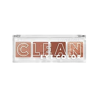 COVERGIRL Fard à paupières Clean Eye Color, pure, sain et végétalien, sans talc, huile minérale, paraben et parfum, hautement pigmenté, Sans Cruauté Fard à paupières pur et sain