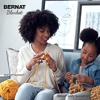 "Bernat® Couverture™ #6 Fil de Polyester Super Volumineux 10,5oz/300g, 220 Yards" Fil super extensible en polyester #6