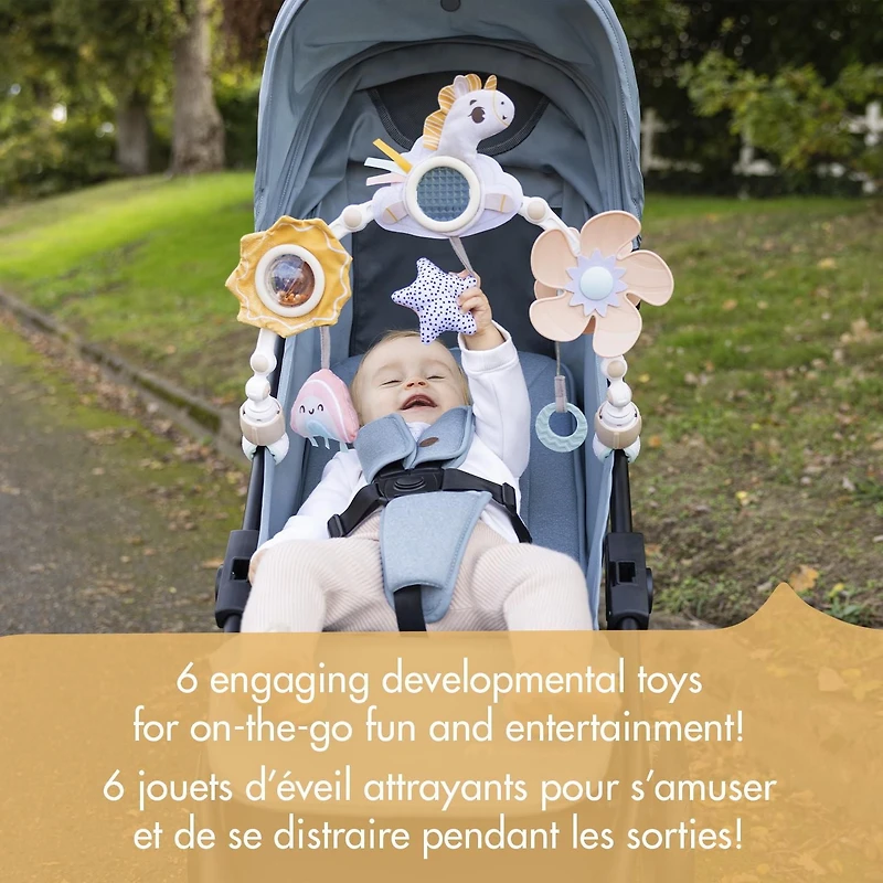 Tiny Love Sunny Stroll™ Stroller Arch - Unicorn Wonderlands Collection