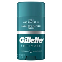 Bâton anti-friction pubien Gillette Intimate, réduit le frottement et l’irritation, facile à appliquer, testé sous contrôle dermatologique