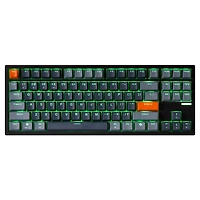 Adesso EasyTouch 1100 – Clavier mécanique compact multi-système filaire/sans fil/Bluetooth rétroéclairé VIA avec touche CoPilot AI