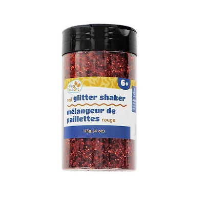 TINY HANDS Saupoudreuse de paillettes rouges, 113 g (4 oz), âges 6+