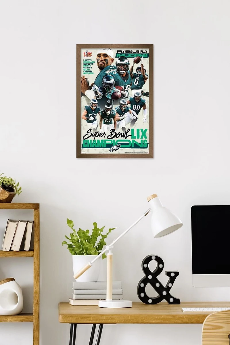 NFL Philadelphia Eagles - Champions du Super Bowl LIX