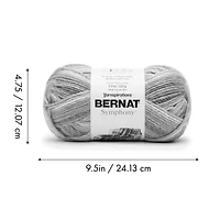Bernat® Symphony™ #5 Bulky Blend Yarn, 7.9oz/225g 309 Yards, Bernat Symphony Yarn