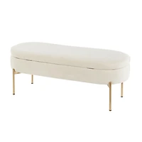 Banc de rangement Chloe de LumiSource