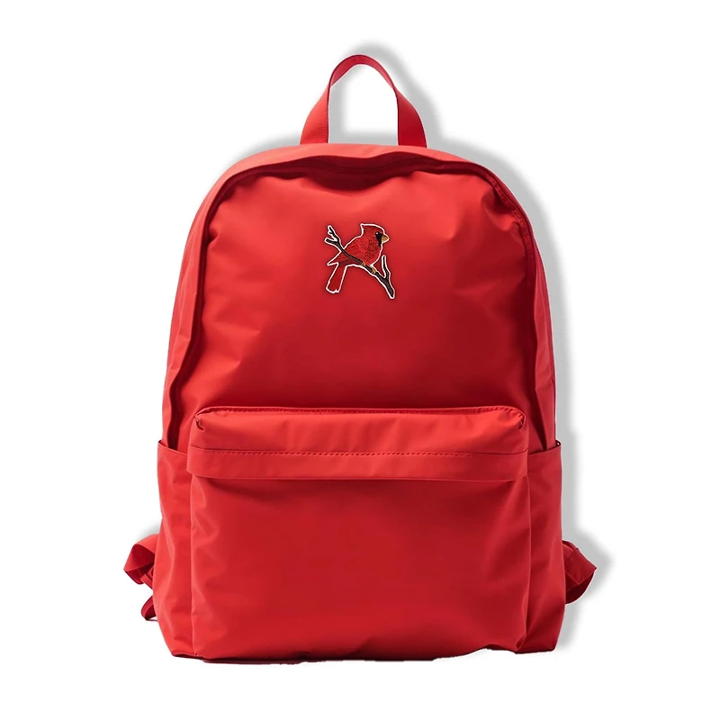 LA VOGUE Cardinal Embroidered Iron‑On Patch, 1 Piece — ~11.43 × 8.89 cm (4.5 × 3.5 in)