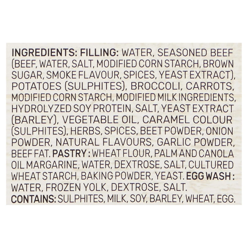 Swiss Chalet Rotisserie Style Beef Pot Pie, 655 g